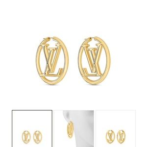 Louis Vuitton Hoop Earrings